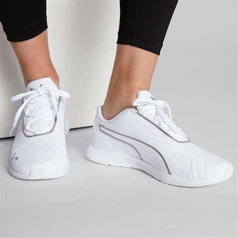 ella puma lace up shoes.